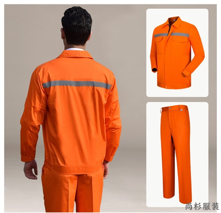 定做工服款式,定做工服价格,JCX003涤卡夏季长袖工(图7)