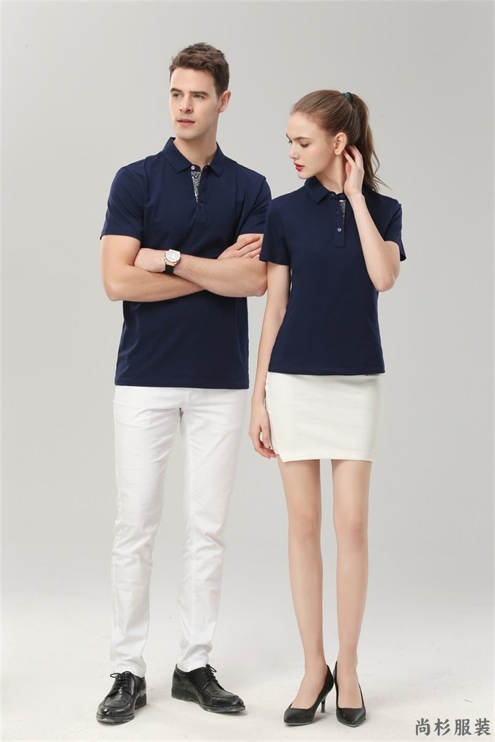 重庆Polo衫订做,重庆Polo衫工厂,SD858平纹翻领Polo衫(图6)