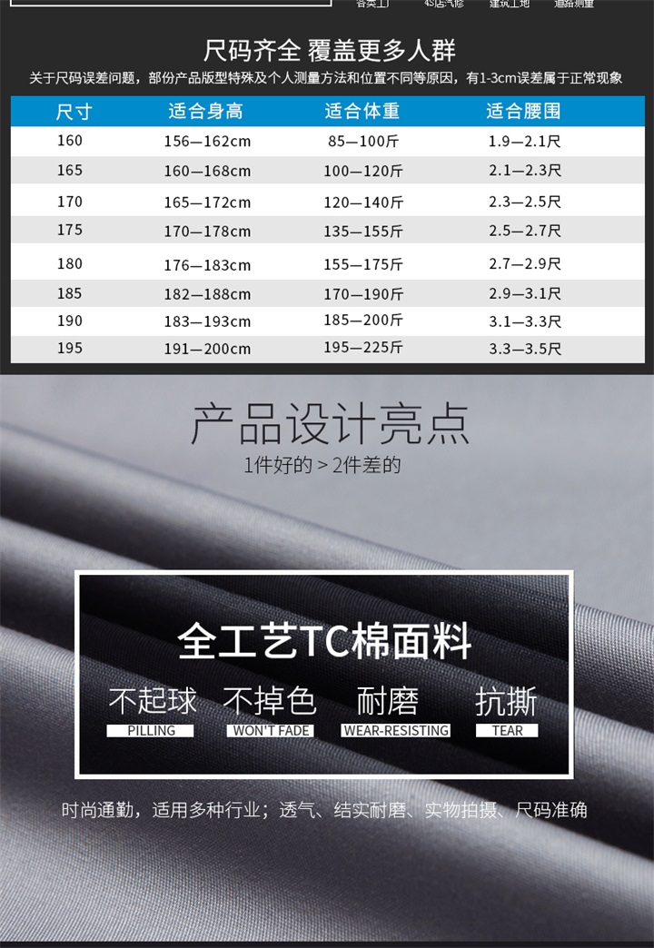 定做工人工作服,定做车间工作服,车间工作服(图5)