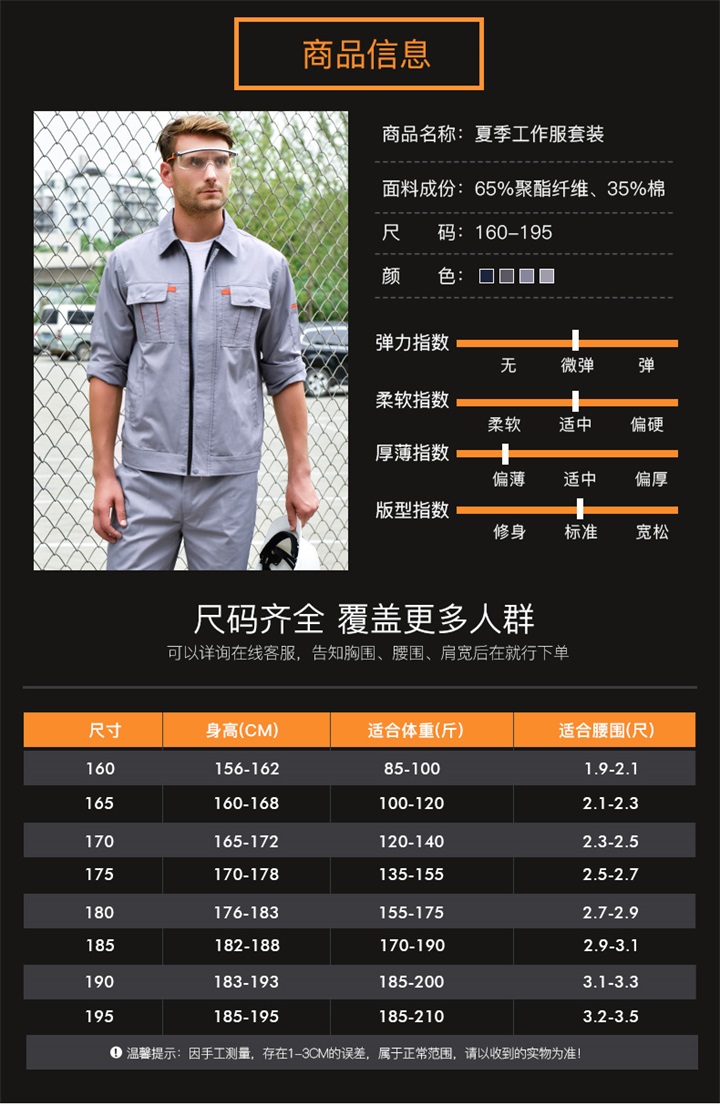 建筑工作服定制,定制建筑工服,工地工作服定做(图5)