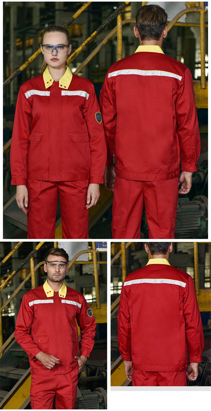 定做防静电工作服,石化加油站工作服定做(图7)
